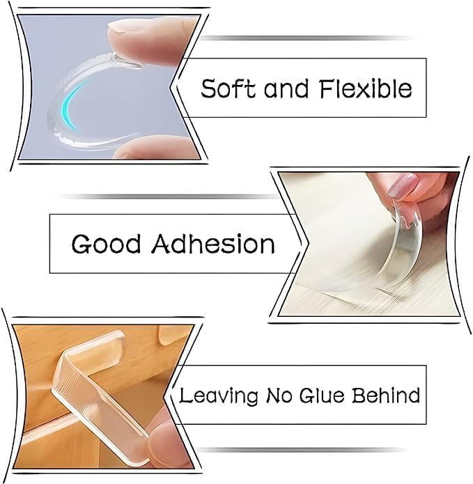 (Pack of 10) Self Adhesive Strips
