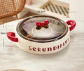 Snack Serving Tray with Lid, Empty Sectional Nuts & Dry Fruit Tray, Veggie Serving Platter, Candy Dish