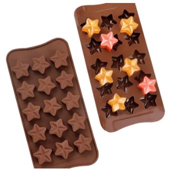 Silicone Chocolate Mold Non-Stick Candy And Jelly Mould Cake Cookie Mold For Chocolate Baking DIY
