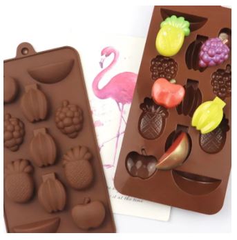 Silicone Chocolate Mold Non-Stick Candy And Jelly Mould Cake Cookie Mold For Chocolate Baking DIY