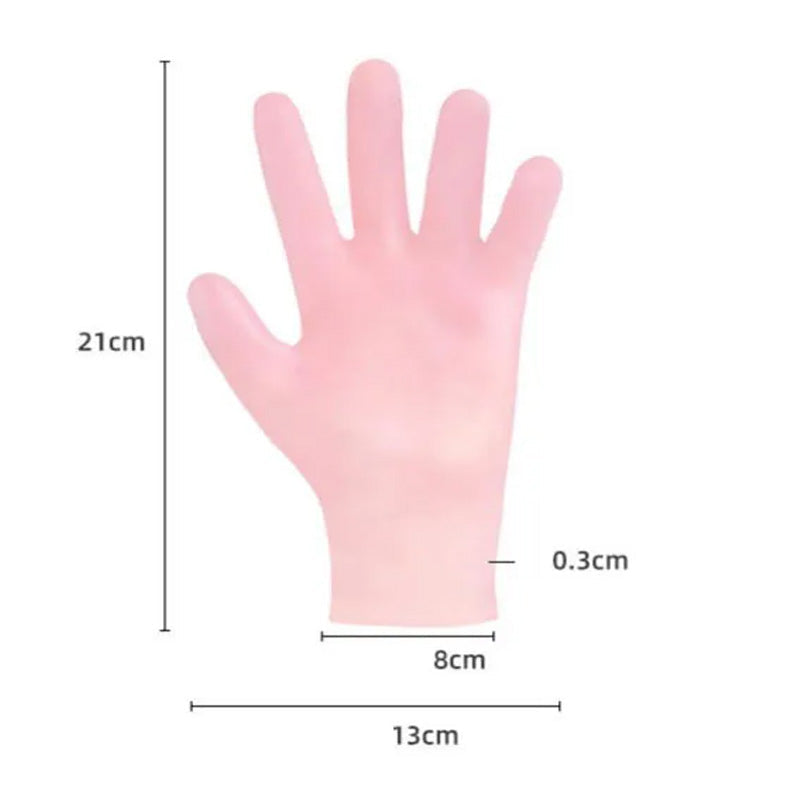 Silicone Hand Moisturizing Gel Gloves