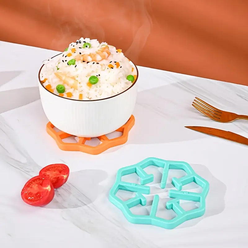 (Pack Of 2) Silicone Heat Insulation Pot Mat