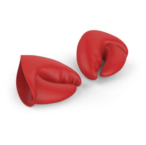 Heat Insulation Kitchen Gloves High Temperature Resistant Thick Heat Insulation Silicone Anti-Hot Hand Clip