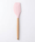 Silicone Curler Spatula Wooden Handle