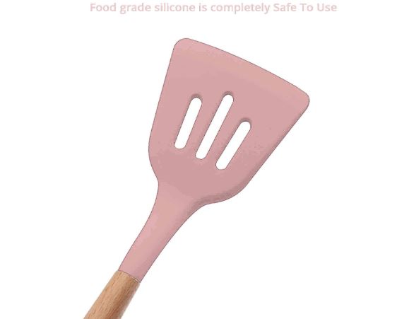 Wooden Handle Silicone Head Turner