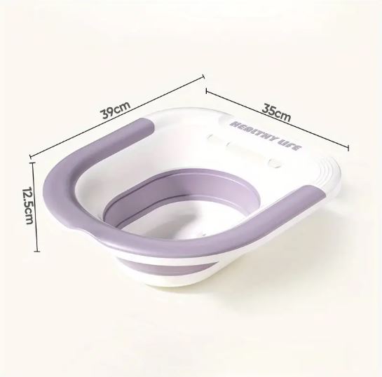 Over-The-Toilet Perineal Soaking Basin For Postpartum Care, Hemorrhoidal Treatment, Portable Bidet For Pregnant Women And Elderly Care