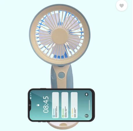 Speed Rechargeable Portable Mini Fan for Home, Office, Desk | Small Fan Rechargeable Fan