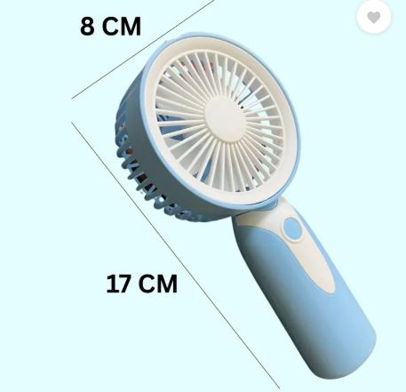Speed Rechargeable Portable Mini Fan for Home, Office, Desk | Small Fan Rechargeable Fan