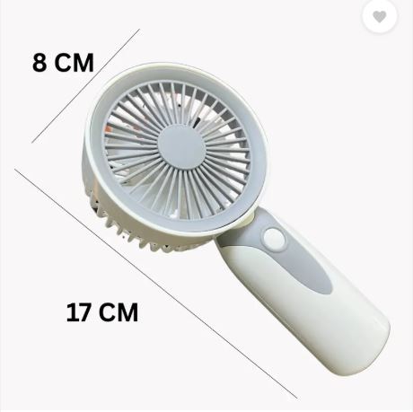 Speed Rechargeable Portable Mini Fan for Home, Office, Desk | Small Fan Rechargeable Fan