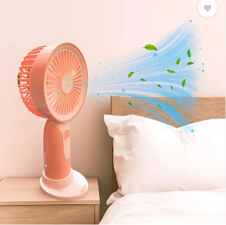 Speed Rechargeable Portable Mini Fan for Home, Office, Desk | Small Fan Rechargeable Fan