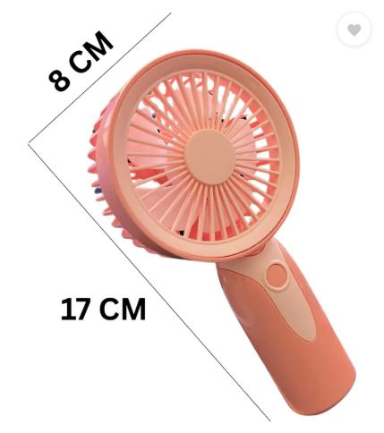 Speed Rechargeable Portable Mini Fan for Home, Office, Desk | Small Fan Rechargeable Fan