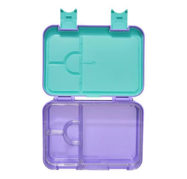 Smiggle - Curious 4 Compartment Bento Lunch Box for Kids