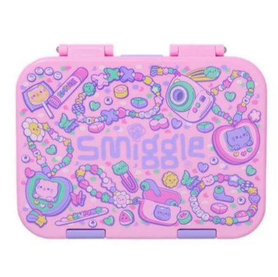 Smiggle - 4 Compartment Lunch Box Girly Design