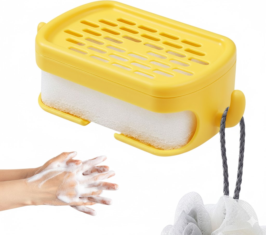 Soap Container | 3 in 1 Soap and Sponge Container