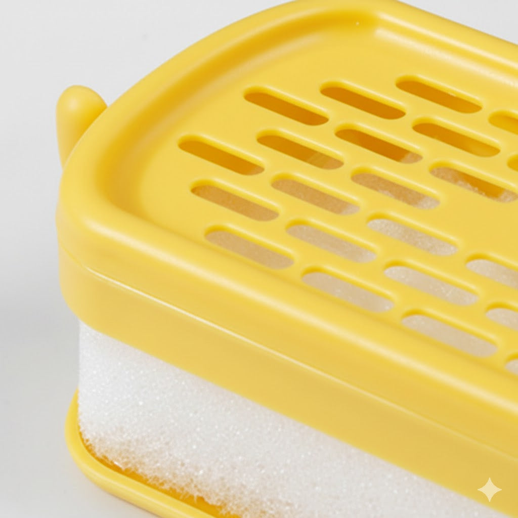 Soap Container | 3 in 1 Soap and Sponge Container
