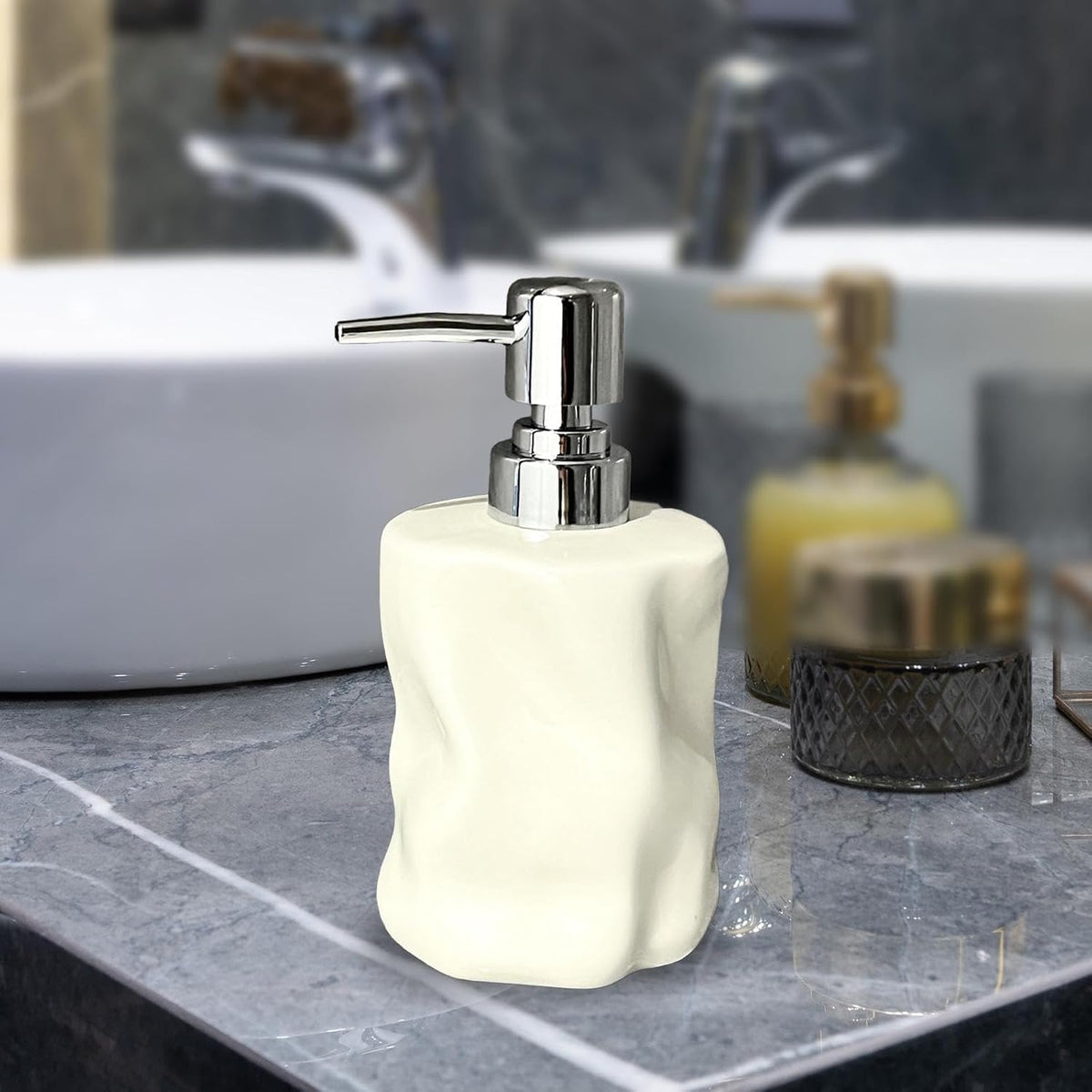 Soap Dispenser with Pump, Handwash Container for Wash Room
