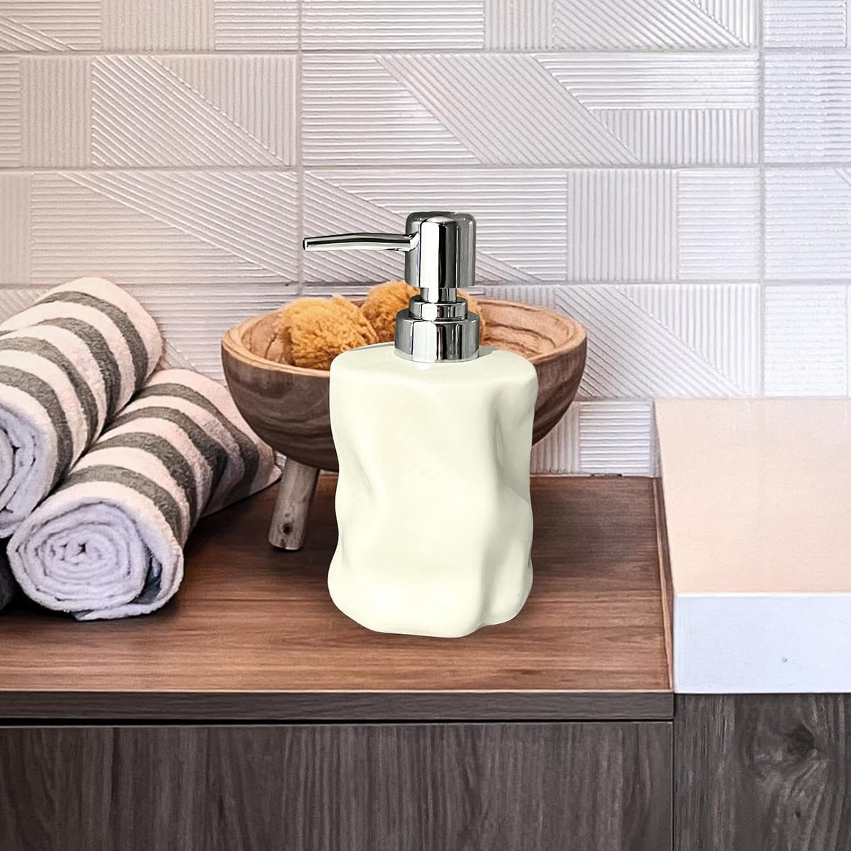 Soap Dispenser with Pump, Handwash Container for Wash Room