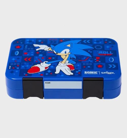 Smiggle Sonic The Hedgehog Bento Lunch Box for Kids – BPA-Free, Durable & Eco-Friendly