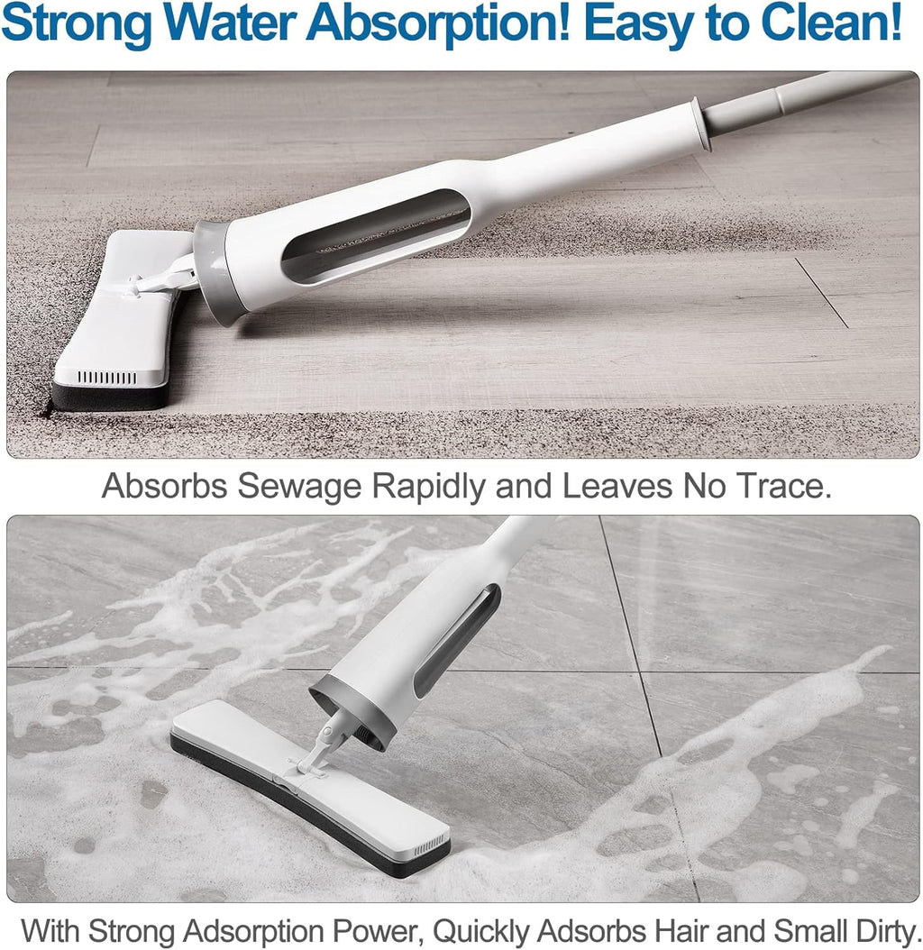 Sponge Mop with Foldable Bucket