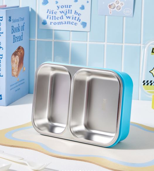 Kids Cute Car Stainless Steel Bento Lunch Box