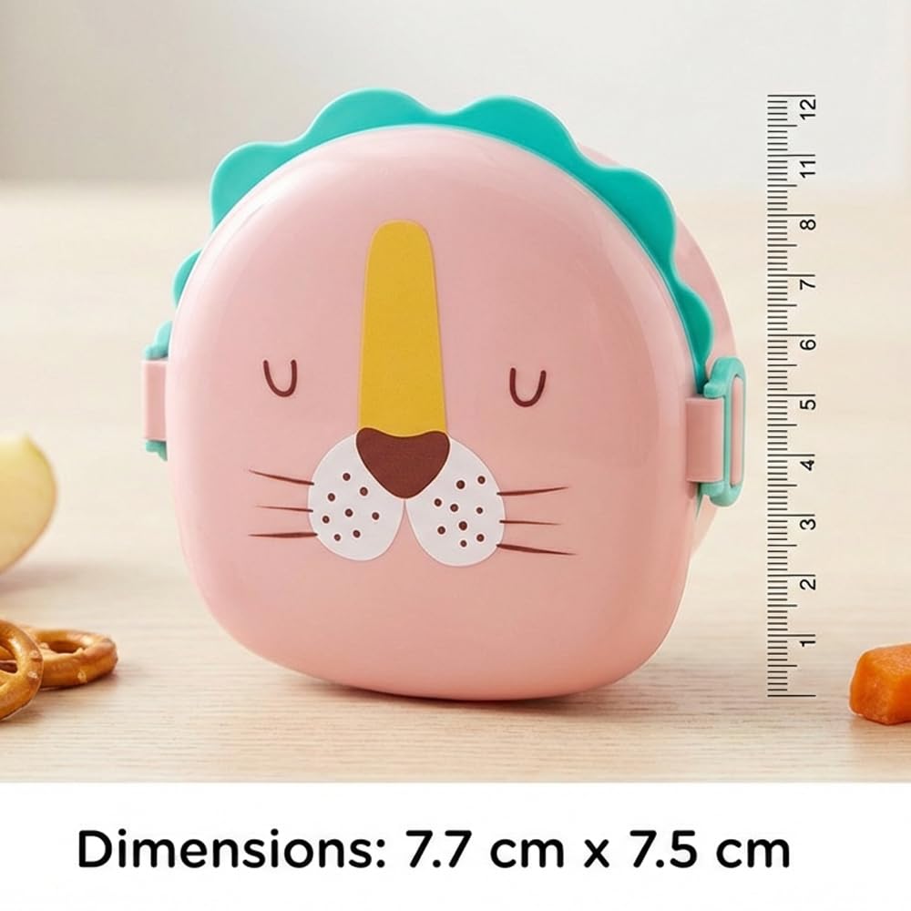 3 Compartments Baby Bucket Leak-Proof Stainless Steel Lunch Box