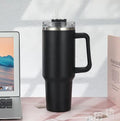 20oz Stainless Steel Tumbler with Handle and Straw