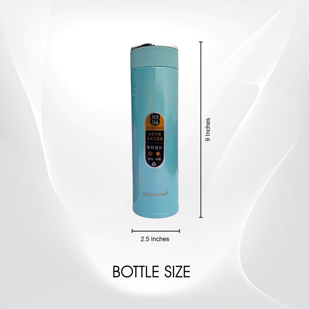 500ml Premium Insulated Stainless Steel Vacuum Water Bottles Flasks for Hot and Cold Drinks for Traval, Hiking, Camping
