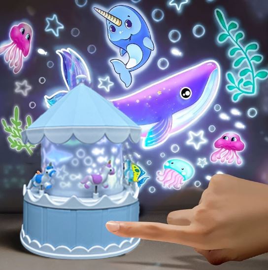 High Quality Starry Carousel Night Light Projector