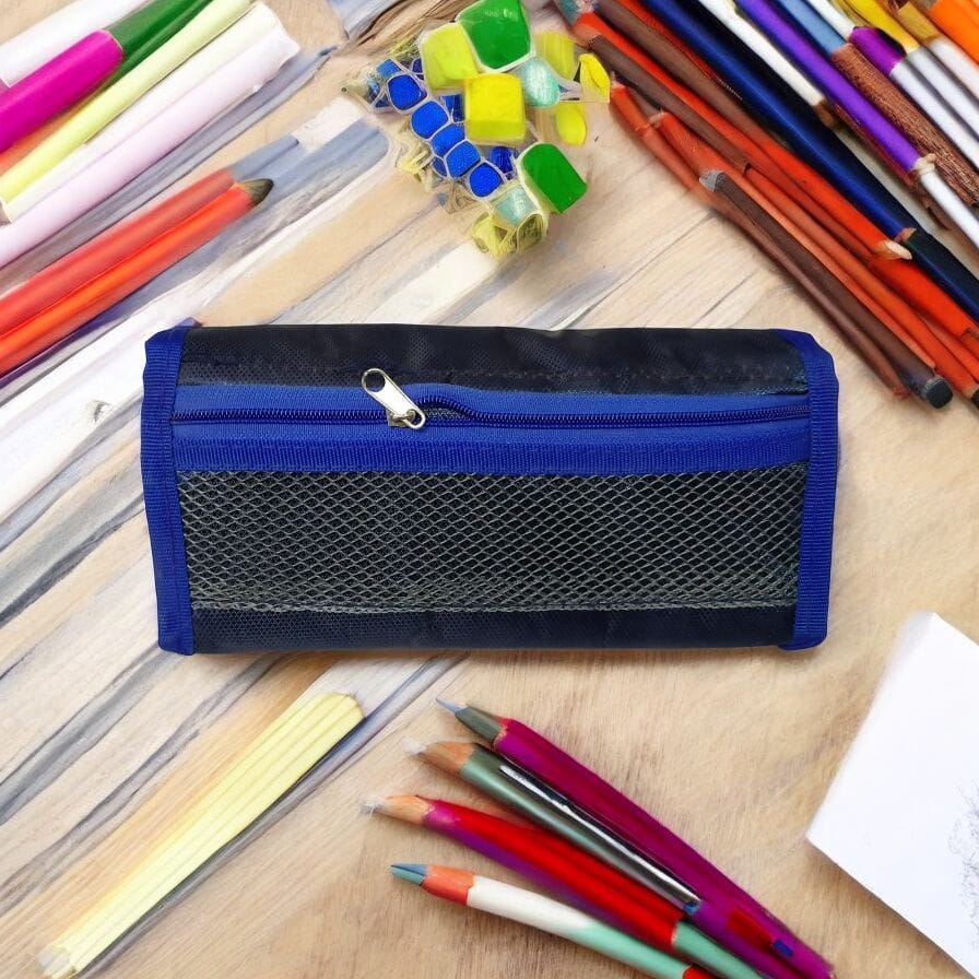 Multipurpose Pouch for Kids | Spacious Pouch for Students | Stationery Pouch Pen Pencil