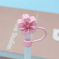 1pc Tumbler Straw Toppers - Flowers