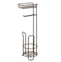 Toilet Paper Holder Freestanding Bathroom Toilet Paper Holder Stand and Dispenser