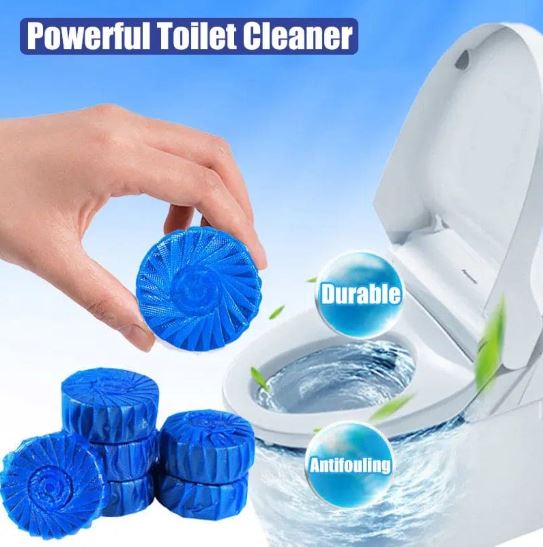 10Pcs Toilet Cleaner Tablets – Deep Cleaning & Long Lasting Freshness