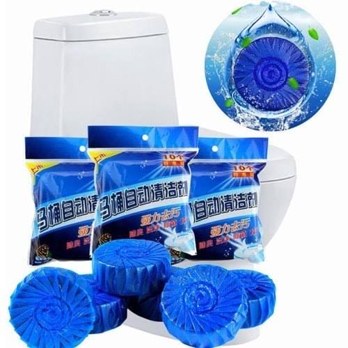10Pcs Toilet Cleaner Tablets – Deep Cleaning & Long Lasting Freshness