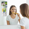 Family Pack Toothbrushes with Super Fine Bristles (Pack of 3)