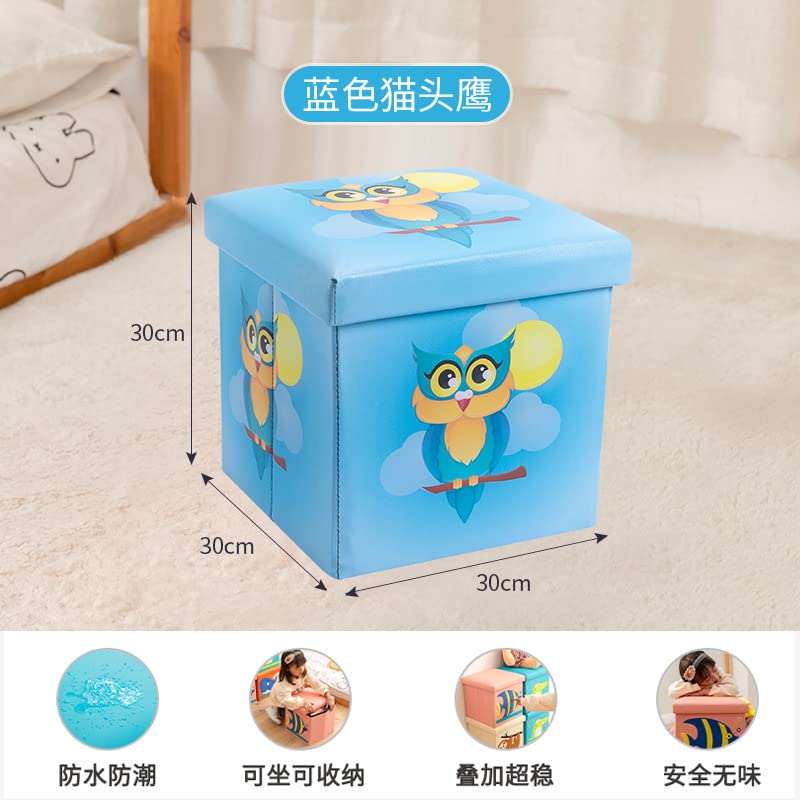Bus Shaped Kids Toys/Books Storage Box & Padded Seat / Toy Organizer and Padded Stool For kids