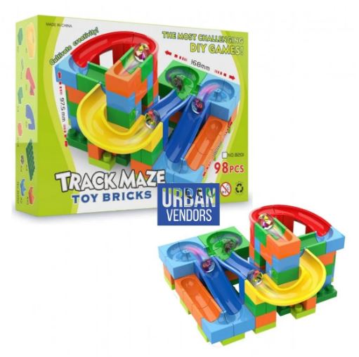 Track Maze Toy Bricks – 98 pcs