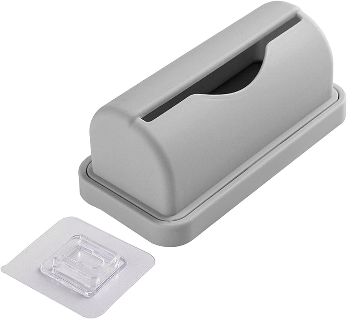 Wall Mount Garbage Bag Dispenser, Removable Lid Trash Bag Dispenser, for Bedroom Cabinet Bathroom Kitchen