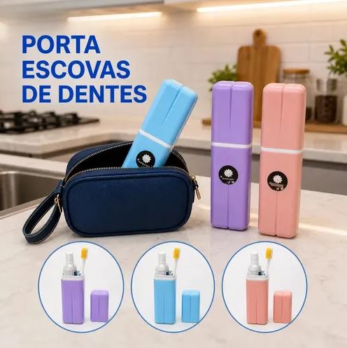 Travel Toothbrush Holder | Tooth Brush Case & Brush Cover for Travel