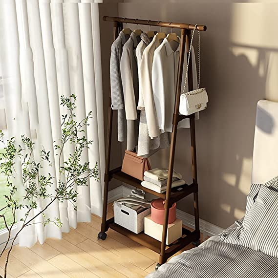 Triangle Coat Hanger Rack, Removable Clothes Hanger Floor Stand