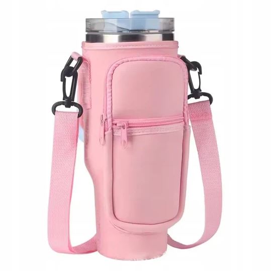 Tumbler Carrier Bag With Mobile Phone Pocket