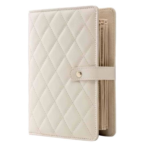 Unique Jewelry Organizer Book, Jewelry Storage Book Ring Binder with Clear Zipper