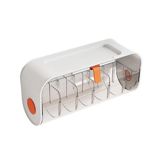 Wall-mounted Undergarments Organizer | Punch-Free Transparent Drawer