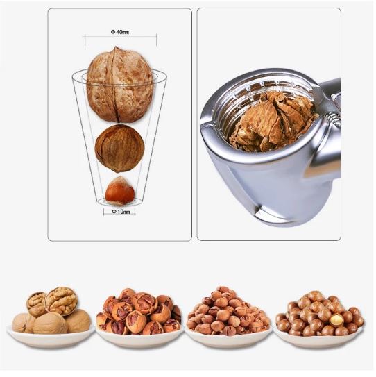 Heavy Duty Walnut Cracker Tool, Nut Crackers for All Nuts