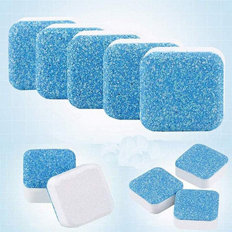 12 Pcs Washing Machine Cleaning Tablet - Cleaner for Washing Machines - Solid Washing Machine Cleaner