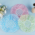 Waterproof Hair Shower Cap, Reusable Shower Hat Bath Caps With Elastic Band
