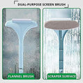 Multi-Function Window Slot Cleaning Brush, Screen Keyboard Drawer Wardrobe Dust Removal Cleaning Brush