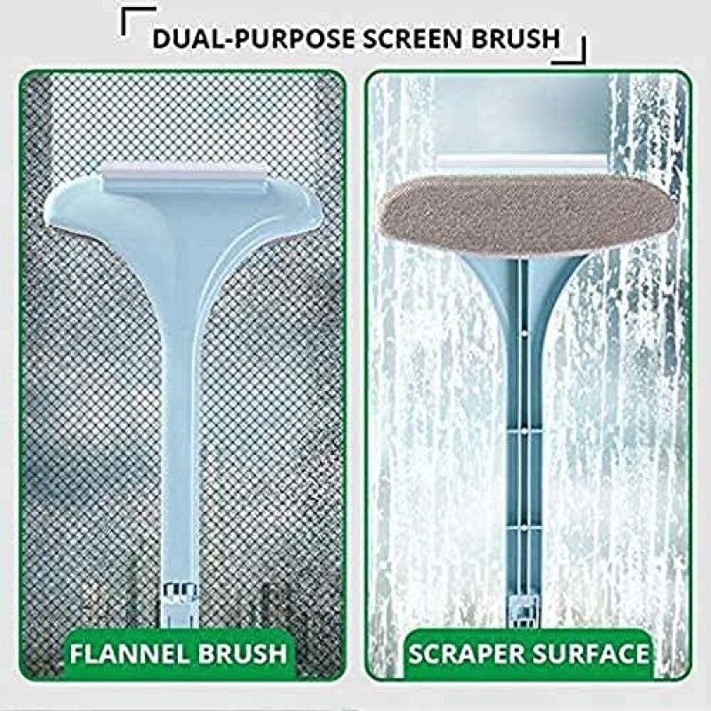 Multi-Function Window Slot Cleaning Brush, Screen Keyboard Drawer Wardrobe Dust Removal Cleaning Brush