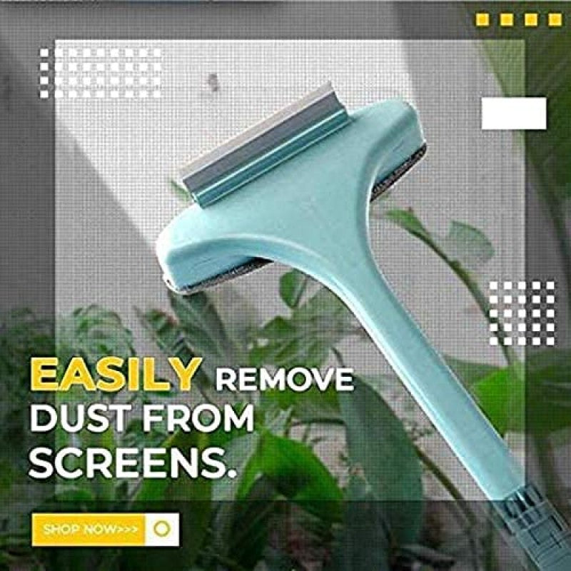 Multi-Function Window Slot Cleaning Brush, Screen Keyboard Drawer Wardrobe Dust Removal Cleaning Brush