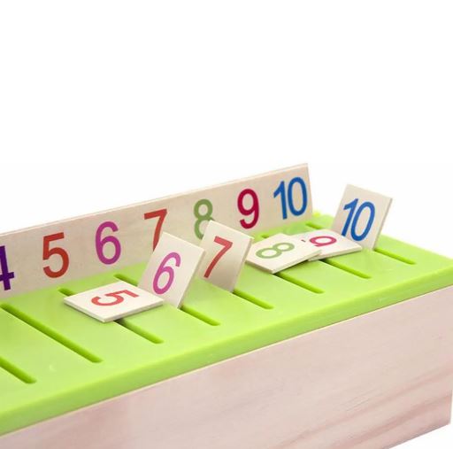 Wooden Knowledge Classification Box