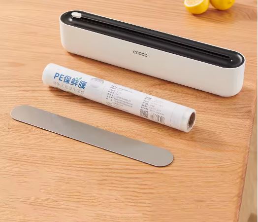 Ecoco Wall-Mounted Magnetic Plastic Wrap Dispenser
